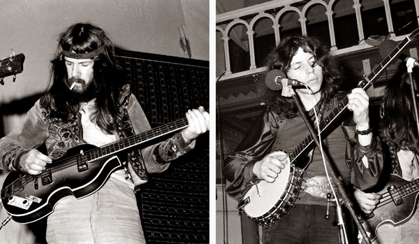 1970, december. Paradiso, Amsterdam. Appie en Jaap (Foto's Molly Mackenzie)